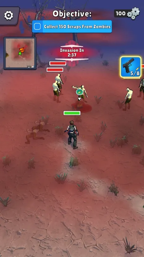 僵尸大地(末日生存游戏)v0.1.0 免费版截图1