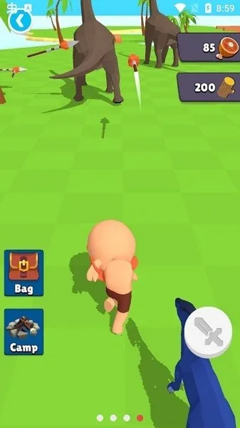 侏罗纪生活(恐龙生存游戏)v0.1.2 手机版截图1