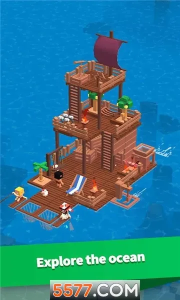 Idle Arks(海上方舟游戏)截图0