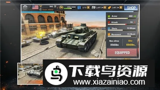 Furious Tank狂暴坦克2025最新版本v1.1.22 手机版截图4