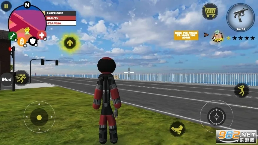 火柴人绳索英雄御寒菜单v4.3.4 免费版截图1