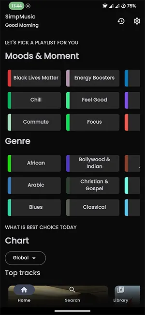 SimpMusic��׿���ֻ���v0.0.5-beta ��׿���ͼ4
