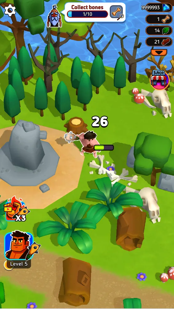 石器时代生存免广告 石器时代生存免广告