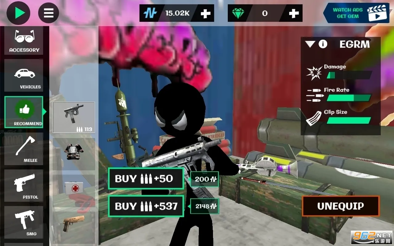 火柴人绳索英雄2破解版无限金币和钻石下载v3.0.2.4 免费版截图2