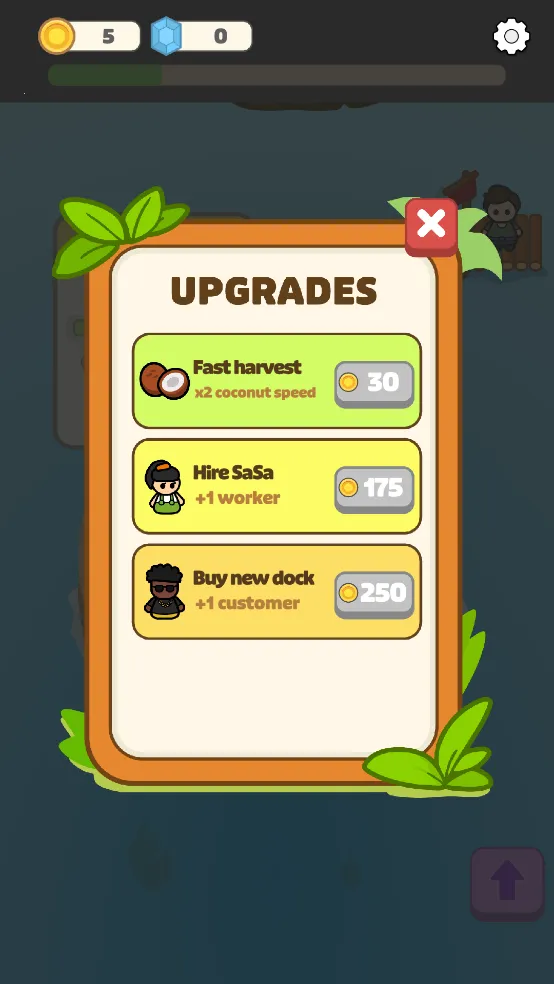 闲置椰子岛2026最新版本v1.0.4 官方正版截图0