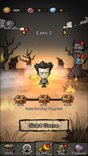 恐怖荒野:背包防御2026官方最新版本v1.2 安卓版截图2