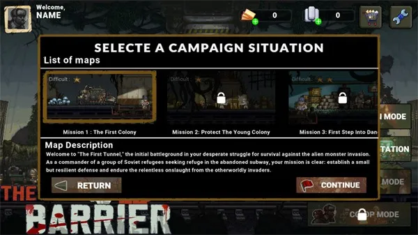 最后的障碍MOD菜单 最后的障碍MOD菜单