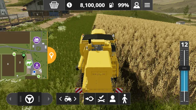模拟农场20国产收割机v0.0.0.8 官方正版截图2