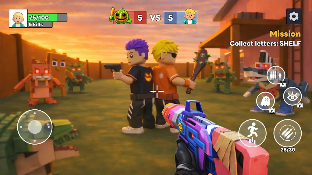 沙盒射击:怪兽生存(沙盒射击游戏)v0.0.9 官方正版截图0