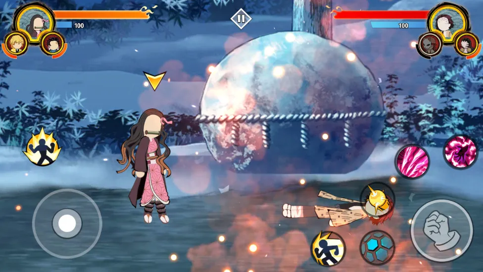 火柴人鬼灭之刃内置修改器v1.8 官方正版截图2