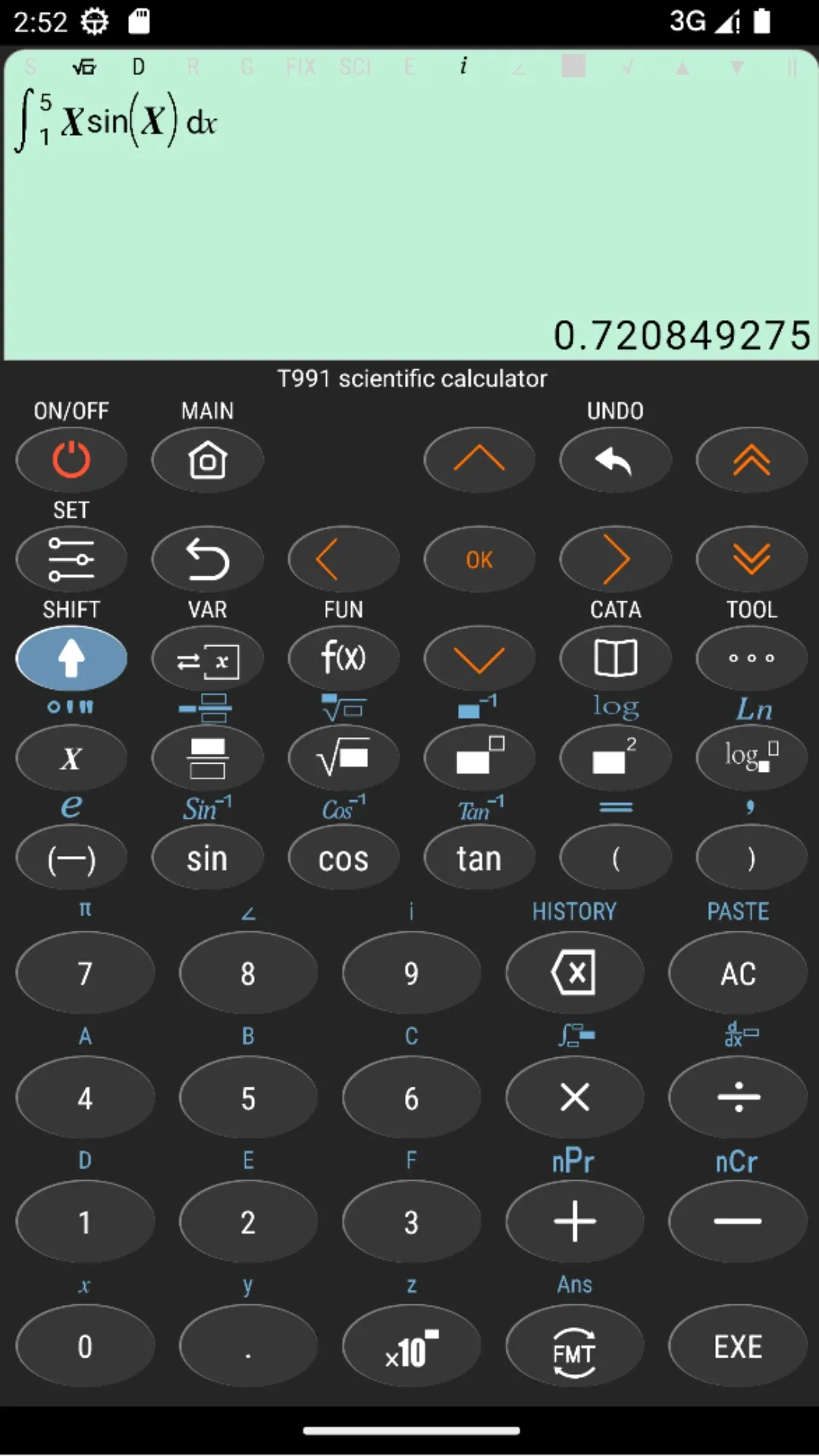 T991科学计算器2026官方最新版本v1.18 手机版截图0