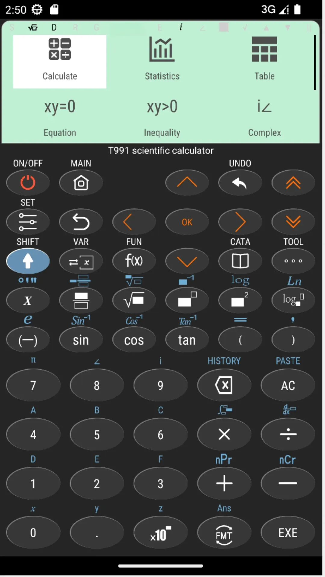 T991科学计算器2026官方最新版本v1.18 手机版截图3