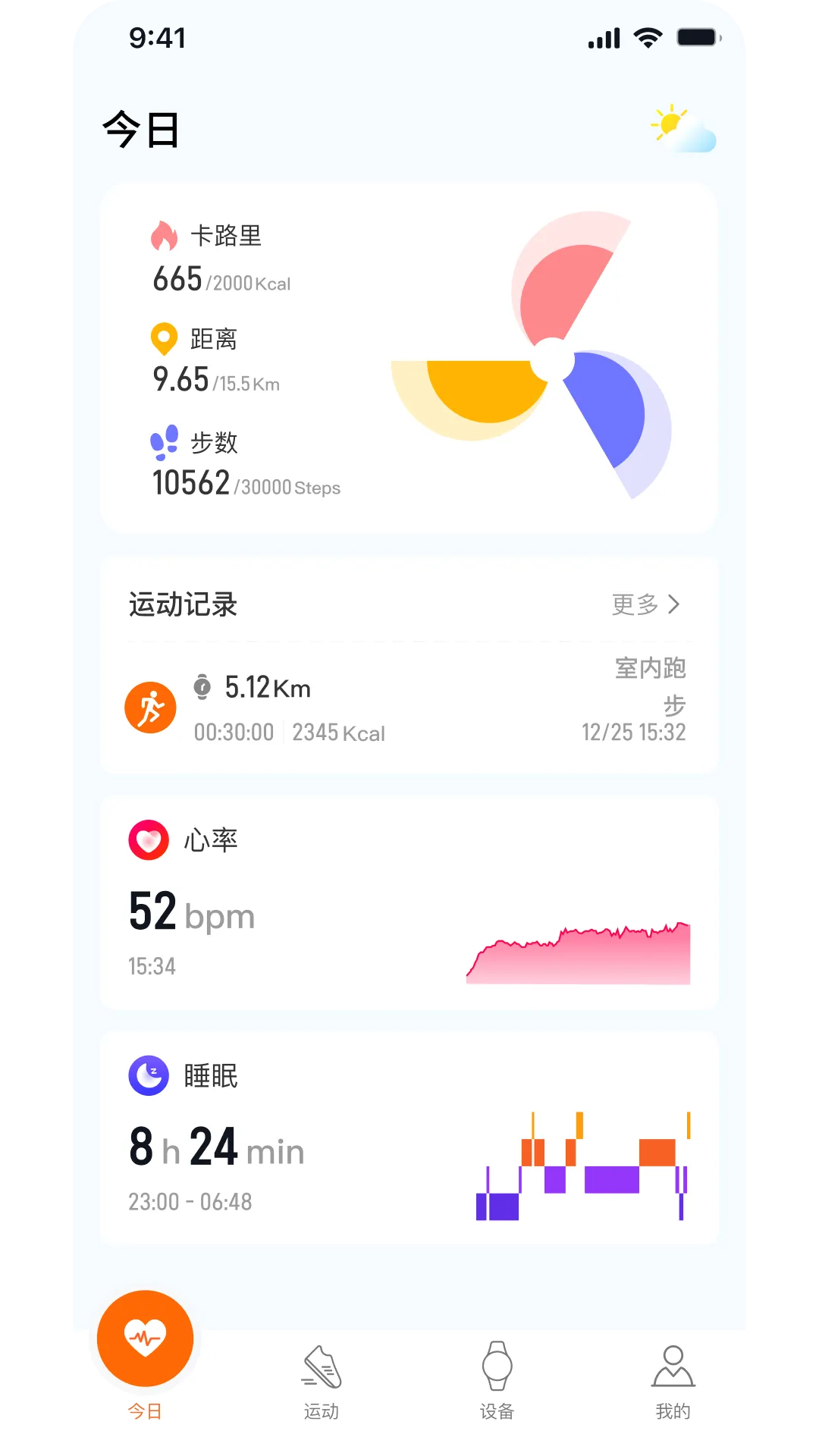 AuraFit(智能手表助手)v2.1.3.5 安卓版截图0