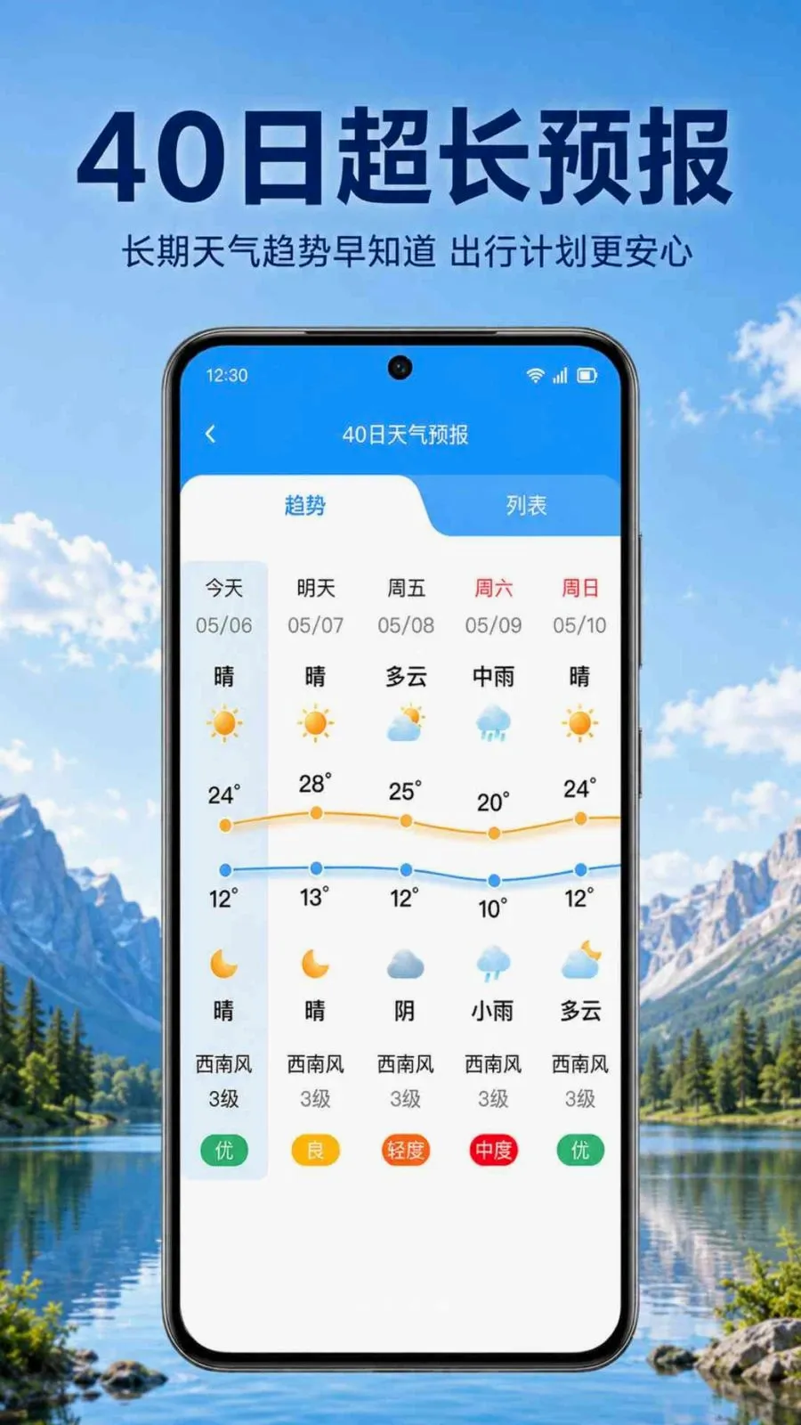 快知天气预报(智能天气助手)v1.0.2.1002 免费版截图0