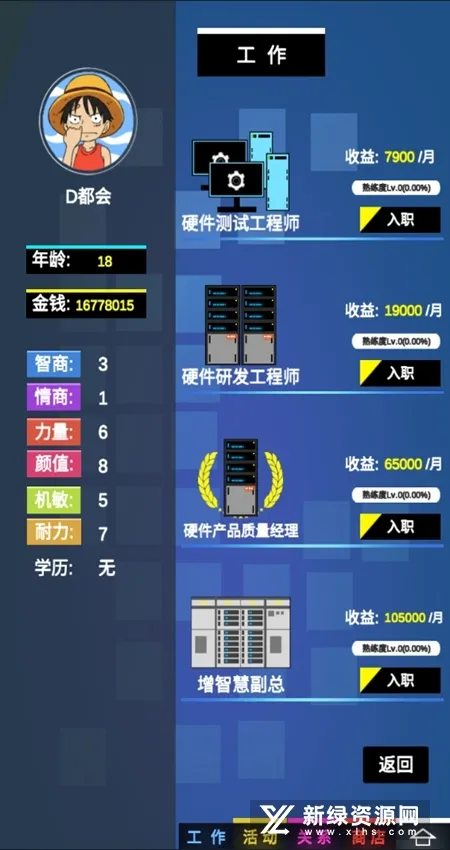 ģ���ҵ�ְҵ����(ְ������ð����Ϸ)v2.2 �ٷ������ͼ1