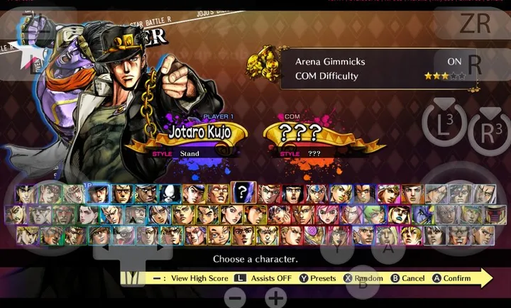 JoJo������ð�գ�ȫ����ս��R(JOJO����Ϸ)vandroidoyunclub �ֻ����ͼ4