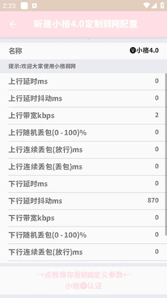 小格弱网内部版v10008 免费版截图2