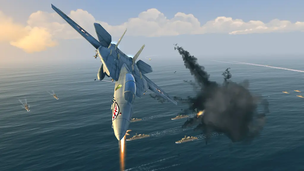 战机:特遣队MOD去广告版(飞行战斗游戏)v0.9.1 安卓版截图3