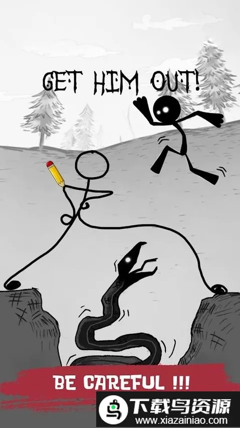 绘制闯关(火柴人绘画游戏)v1.4 官方正版截图0