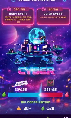 地铁跑酷:传送门(跑酷游戏)v0.9.1 官方正版截图2