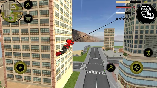 火柴人绳索英雄:起源大量金币(火柴人游戏玩法)v1.0.0 官方正版截图3