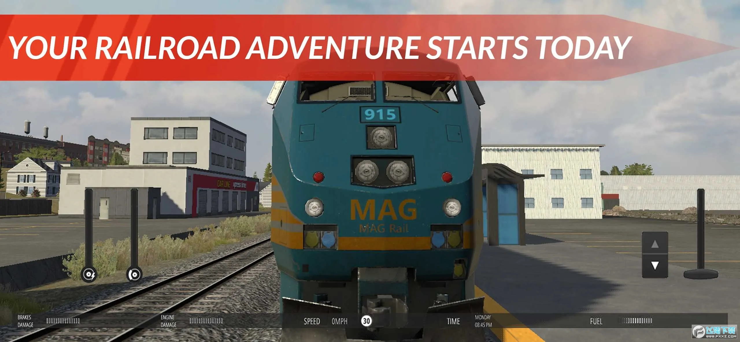 美国火车模拟器内置菜单MODv2.5 免费版截图0