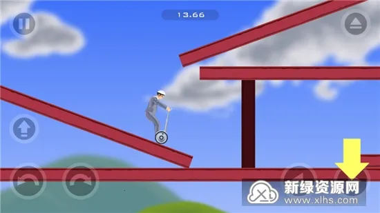 死亡独轮车模拟器(独轮车动作游戏)v1.1.2 免费版截图0