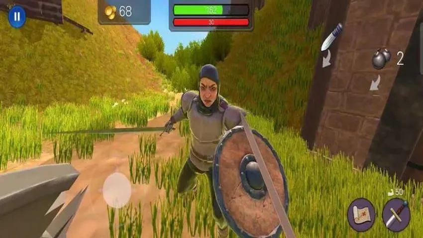 骑士守护城堡游戏