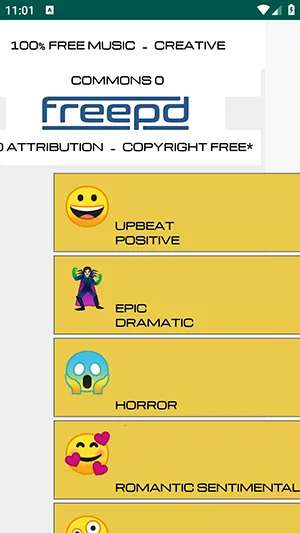 freepd(免费音乐资源网)v1 安卓版截图0