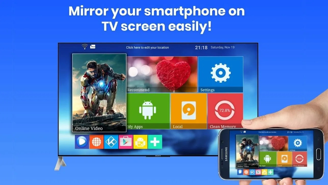 allshare cast三星电视投屏(多媒体投屏软件)v3.9 安卓版截图1