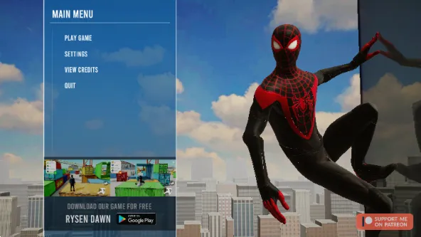 漫威蜘蛛侠:彼得和迈尔斯(蜘蛛侠动作游戏)alpha modded v1.15 官方正版截图3