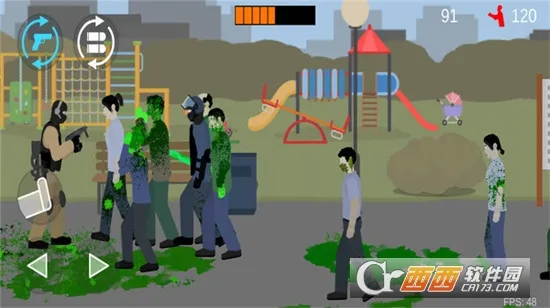 警察大战僵尸(警察僵尸动作游戏)v1.0.2 手机版截图2