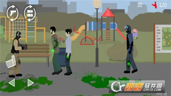 警察大战僵尸(警察僵尸动作游戏)v1.0.2 手机版截图0