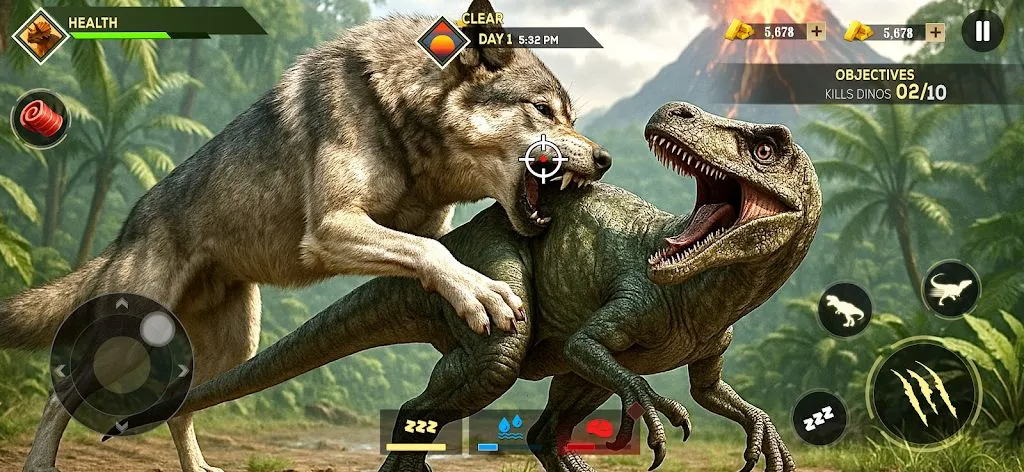 侏罗纪原始动物模拟器(恐龙动物模拟器)v0.0.10 免费版截图0