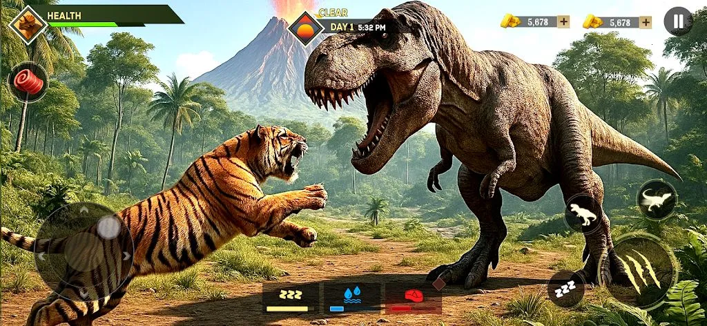 侏罗纪原始动物模拟器(恐龙动物模拟器)v0.0.10 免费版截图1