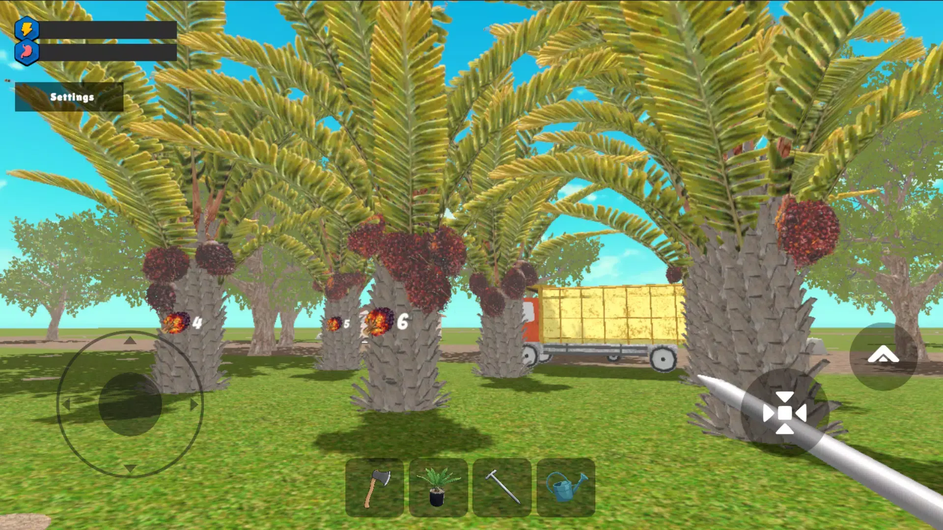 棕榈油种植园模拟器使用强加版2026下载安装v1 手机版截图2