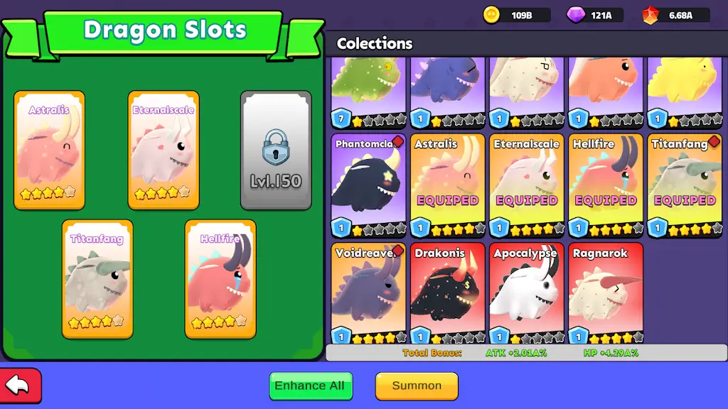 龙魂放置:抽卡 RPG(龙族放置抽卡游戏)v0.1.6 免费版截图2