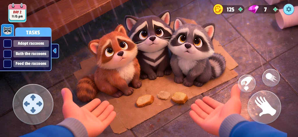 浣熊模拟器:我的宠物免内购最新手机版v1.0.0.24 免费版截图3