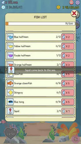 水族猫中文版(海洋垃圾清理游戏)v1.0.1 手机版截图0