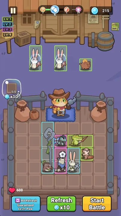 背包大战2026官方最新版本v1.0.9c 安卓版截图2