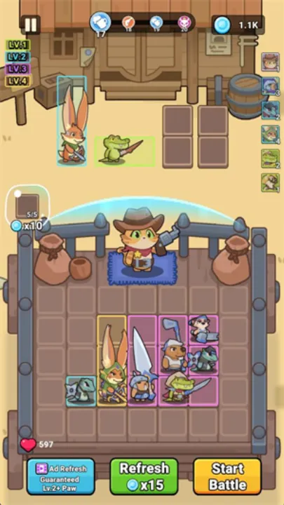 背包大战2026官方最新版本v1.0.9c 安卓版截图0