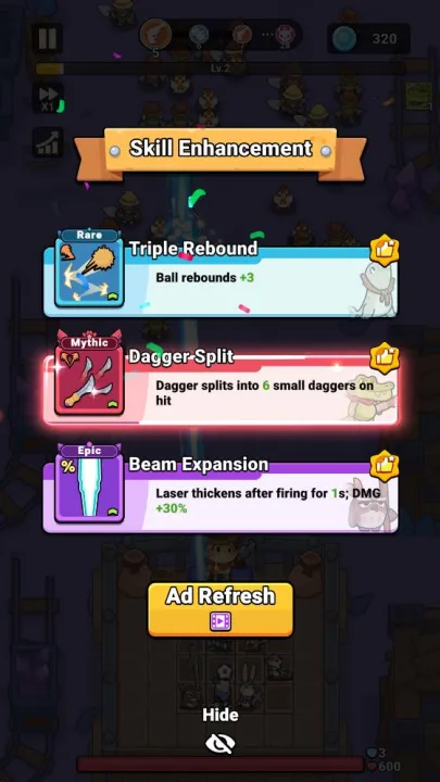 背包大战2026官方最新版本v1.0.9c 安卓版截图3