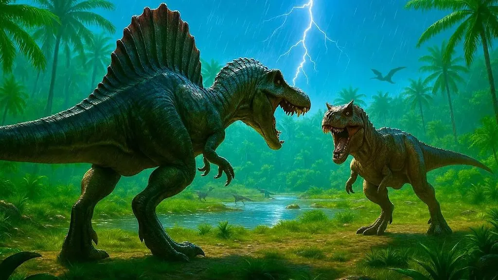 侏罗纪原始恐龙模拟(恐龙生存模拟游戏)v0.0.5 手机版截图0