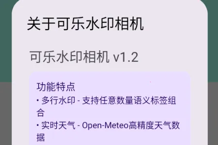 可乐水印相机2026官方最新版本 可乐水印相机2026官方最新版本