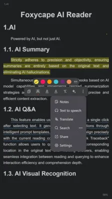 令狐兄AI阅读器2026官方正版v3.1.4 免费版截图3