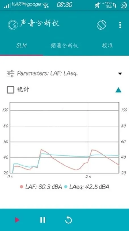 Sound Analyzer(声音检测软件)v2.4 免费版截图2