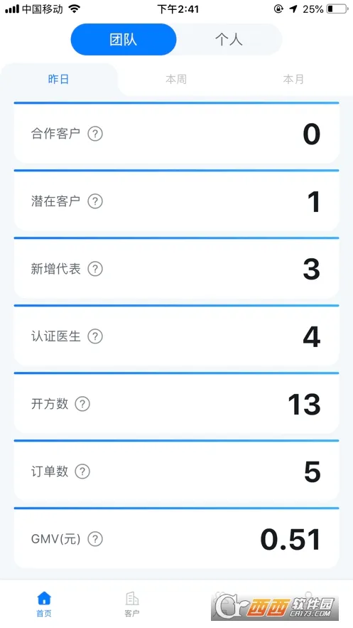 ҽ��CRM(���۹�������)v1.6.0 �ֻ����ͼ0