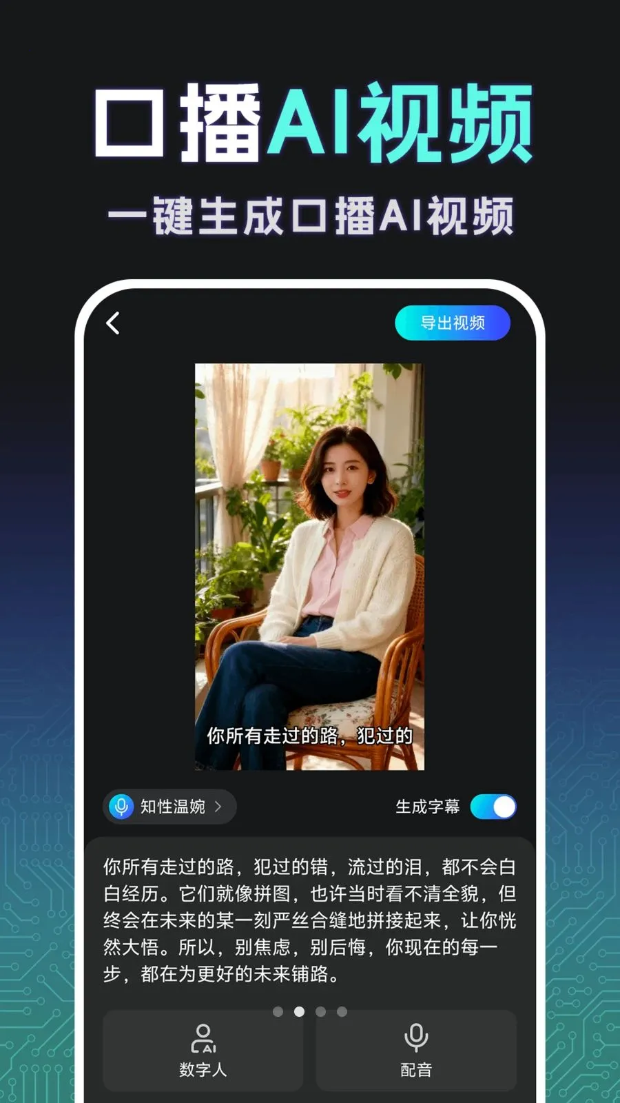 口播AI视频生成大师2026最新版本v1.0.0 官方正版截图1