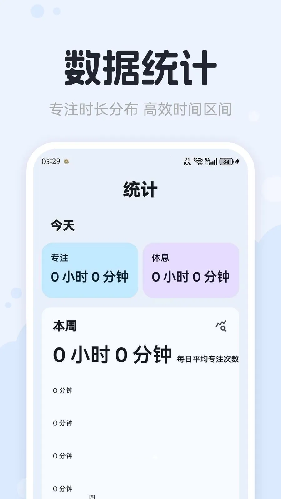 番茄钟Tomato(番茄专注软件)v1.0.0 免费版截图3