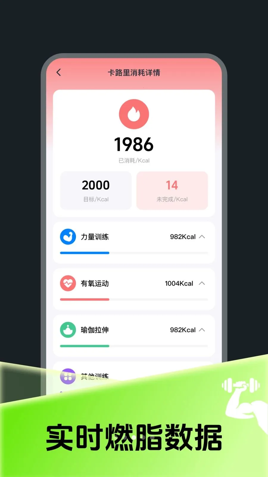每日燃脂运动打卡(口袋健身打卡)v4.0 官方正版截图3